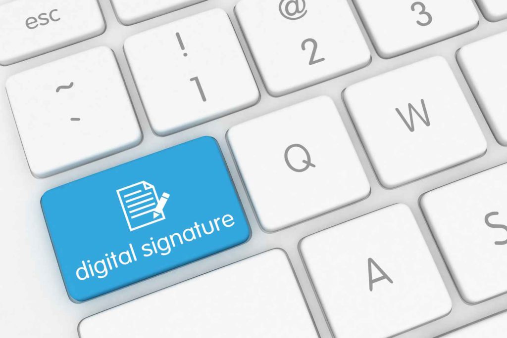 Firma digital para documentos electrónicos