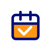 Icono de calendario de implementación para soluciones GuruSoft